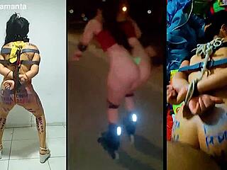 Exercising the slut samanta with bondage and fucking 😈🔗