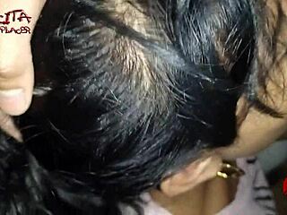 I love how sexy charapita gives blowjob and anal on the staircase