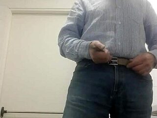 come on, strip off those clothes and tease me with your solo striptease