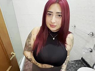 Husband's away at work - wife eagerly devours best friend's massive cock with wild licks!