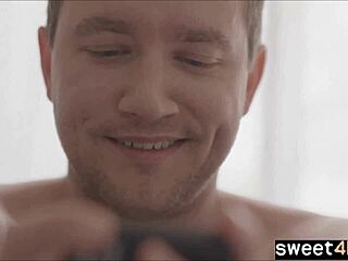 hey, it's my first time with this busty woman, feeling all nervous and excited