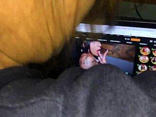 Hey, come watch this hot redhead get her wet pussy licked in rough pov action