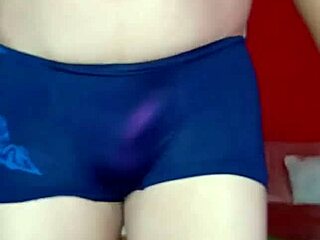 Femboy Dances Seductively In Lingerie And Panties For Shemale Tease