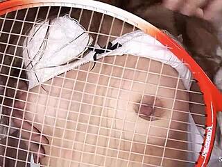 Petite Japanese Teen 18+ Gets Multiple Creampie In Group Sex After Tennis Lesson Uncensored