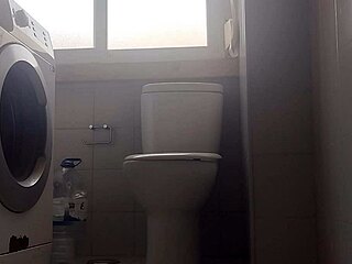 Hey check out this guy shaving his massive cock and spilling tons of thick milk