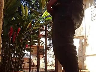 Outdoor solo masturbation session 40