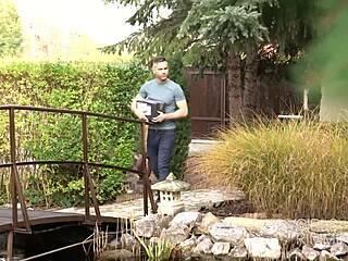 girls rimming offers curvy anal action with black friday fetish fun 😈