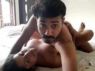 Hey, that sexy Indian desi girl gets wild with her music teacher in a steamy homemade session.