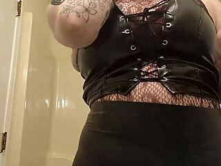 Oh! Chubby Tattooed Slut Teases With Huge Natural Tits And Lovesense Toy Solo!