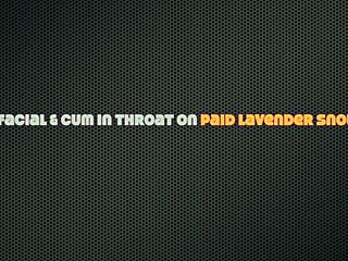 college girl with thick ass sucks cock sloppy on her stomach in tanktop while moaning