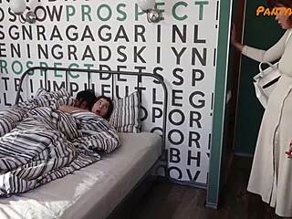 Milf With Tattoos Joins Young Brunette In Ffm Threesome With Doggystyle And Pantyhose Play