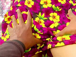 on the bed with a hot teen cheating her husband in rough doggystyle fuck session