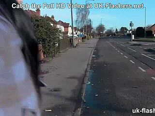 pissed off on the streets of london, flashing and masturbating outdoors 😠🔥