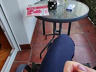 Step mom voyeurs as I suck husband's cock teasingly.