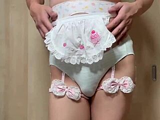 Oh, these panties are just so cute on me, right?