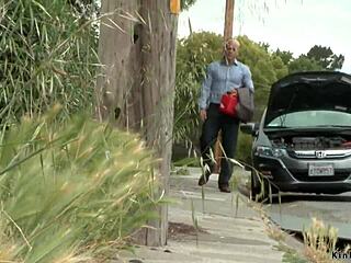 huge tits cheating wife anal fucked in bondage with rough choking and gagging