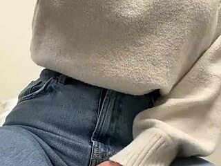 Intense quick orgasm hits in doctor's office