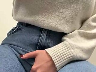 Intense quick orgasm hits in doctor's office