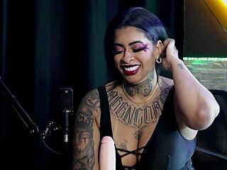 Morena Shows Off Blowjob Skills Leaving Toy All Slobbery - Marcelly Melo Sheer Red