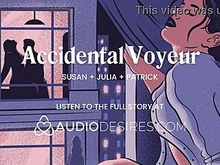 Amateur Voyeur Fingers Pussy Watching Neighbors Fuck Through Hotel Window Ending in Creampie