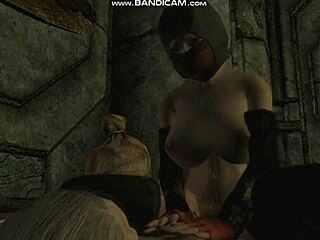 skyrim character anri the seducer enjoys intense fucking with raerek