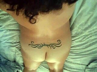 What did Curly do in that passionate homemade session?