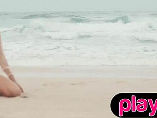 Petite Australian Milf Displays Round Tits And Sandy Bubble Butt