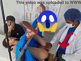 i watch médico dotado fuck the wife from behind in cuckold fetish