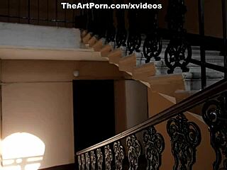 Feelin Naughty Scene 1 - Brunette in lingerie gets hairy pussy licked with glamour!