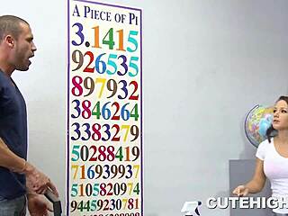 hey large boobs charity bangs giving blowjob and drilled hard?