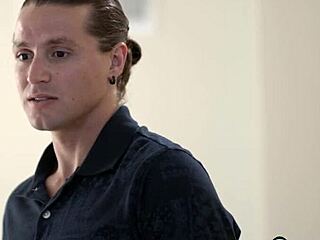 perhaps this cheating milf wife craves her neighbor's massive tool for intense titty action and rough play