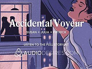 Amateur Voyeur Fingers Pussy Watching Neighbors Fuck Through Hotel Window Ending in Creampie