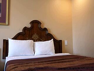 I secretly set up spy cam in hot hotel room