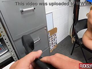 Oh No! Mads Flores Tries To Sneak Away After Stealing But Gets Caught In Shy Teen Office Fuck!