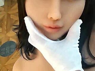 Tpe asian sex doll by irontech doll is cute and sexy