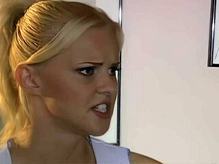 Blonde Babe Hannah Harper Gets Banged Hard For Cumshot On Her Big Tits