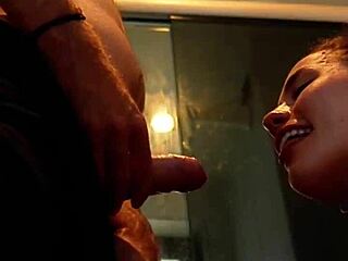 Intense passion surges in russian and argentinian group cock swap cum bath frenzy