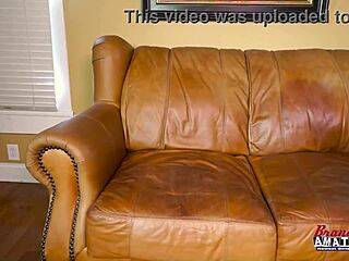 busty blonde beauty darrhani enjoys a firm shaft while touching her curves