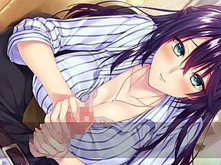 Female Boss Acts Like Mommy in H-Scene with Handjob and Bukkake on Big Tits