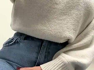 Intense quick orgasm hits in doctor's office