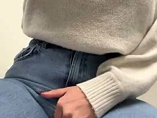 Intense quick orgasm hits in doctor's office