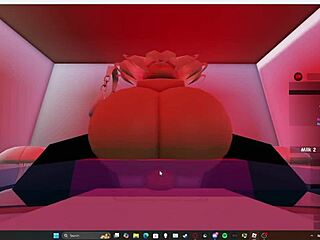 big booty girl rides and gets backshots 🍑🔥