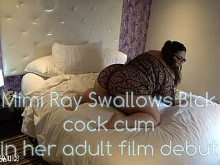 Young latina bbw mimi ray entices older black man into explosive interracial cum in mouth finale