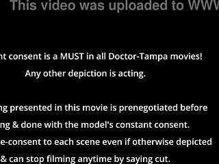 Human Guinea Pig Endures Mandatory Hitachi Orgasms from Nurse