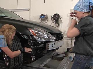 Ariel Stoman and Daisy Layne Engage as Horny Redhead Lesbians Licking Pussy and Kissing