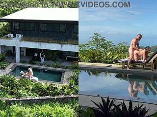 hey look at this real outdoor public sex with multiple angles and facial cumshot