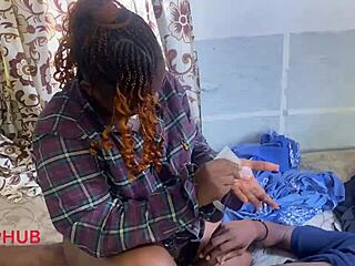 Bts Ebony Thick Pussy Experiences Her First Porn Scene