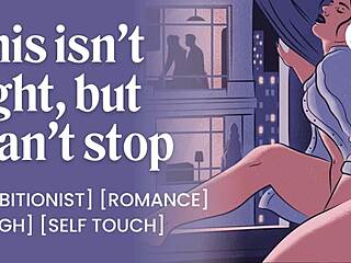 Amateur Voyeur Fingers Pussy Watching Neighbors Fuck Through Hotel Window Ending in Creampie