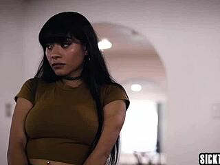 house owner craved that latina babe's curvy ass and claimed it fully