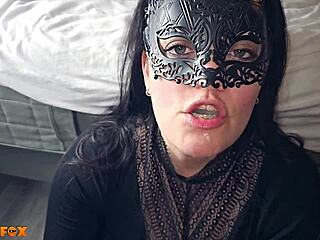 Amateur Milf Gets Covered In Huge Cum Load Swallowing Every Drop During Intense Cum Play Session